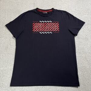 Aston Martin Red Bull Shirt Mens XL Blue F1 Formula 1 Racing Team Official